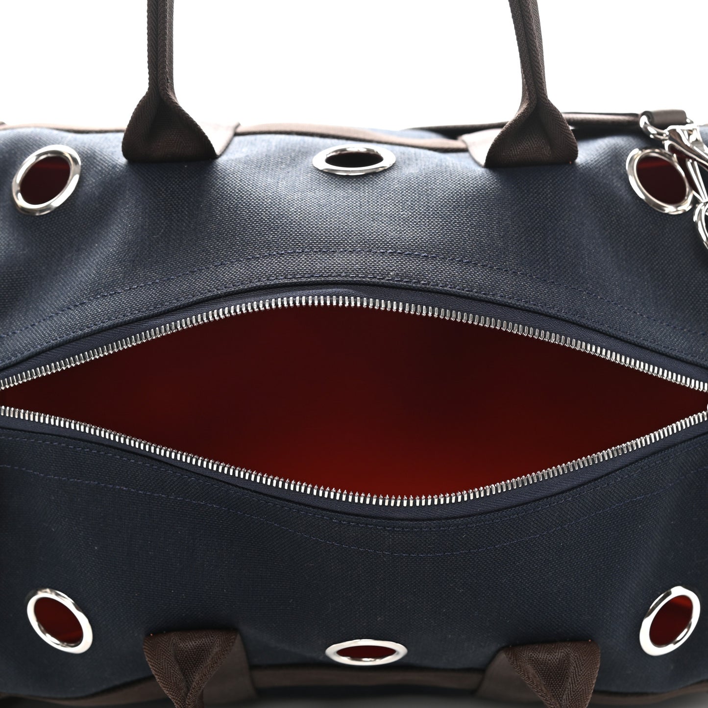 Fabric Carrying Dog Bag Navy