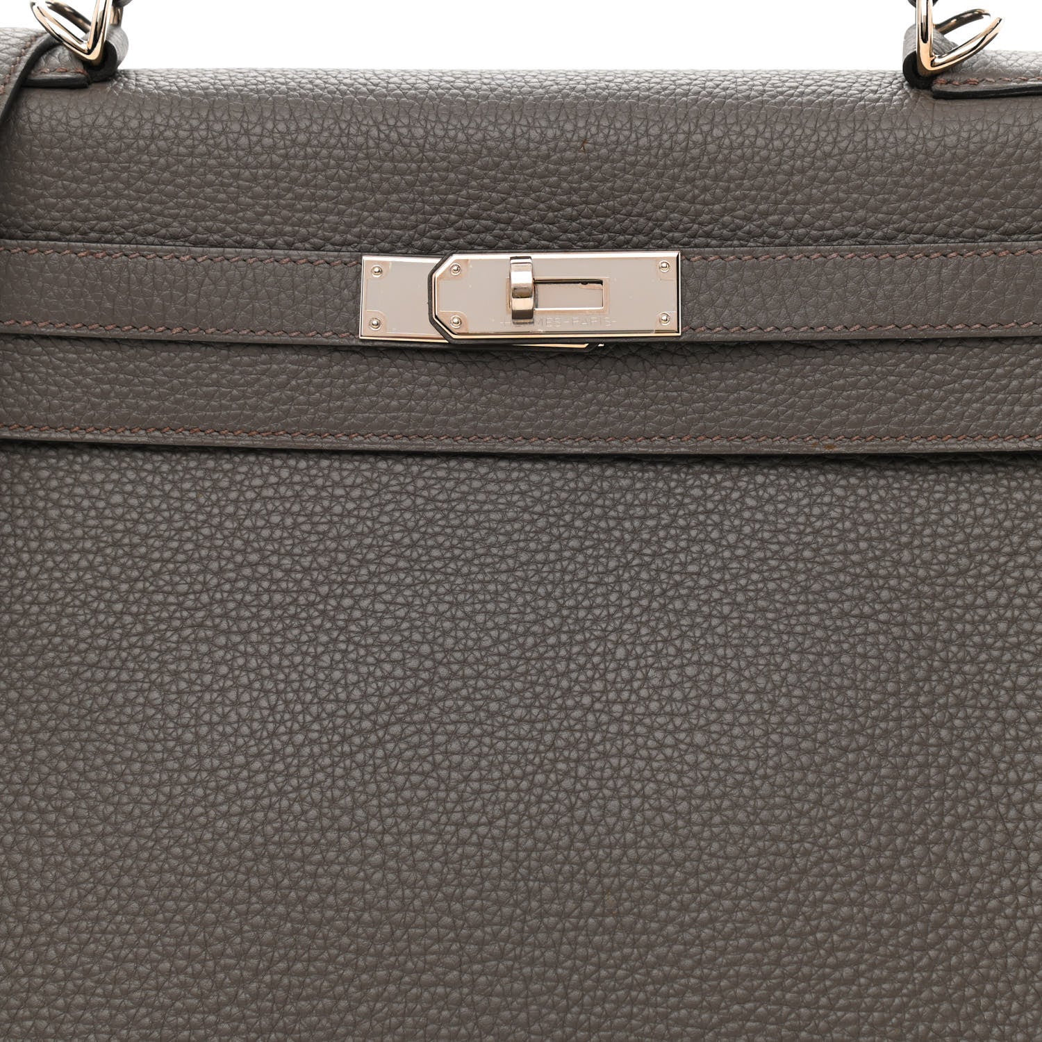 Hermes Togo Kelly Retourne 32 Etain 8 of 13