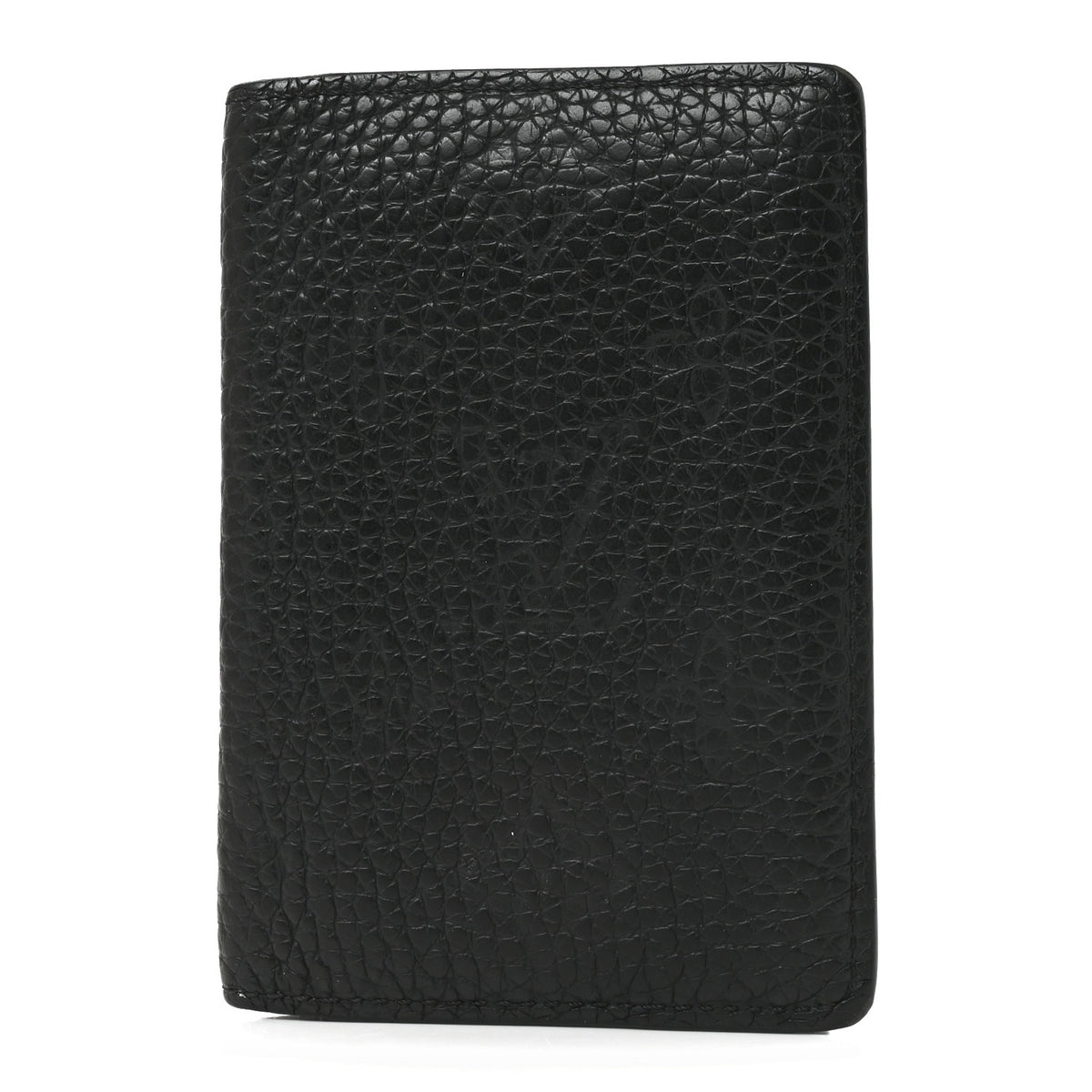 Calfskin Monogram Shadow Pocket Organizer Black