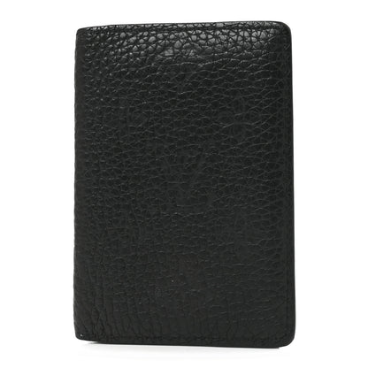 Louis Vuitton Calfskin Monogram Shadow Pocket Organizer Black 1 of 6