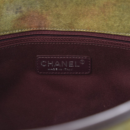 Chanel Washed Toile Graffiti On The Pavements Messenger Khaki Multicolor 6 of 10