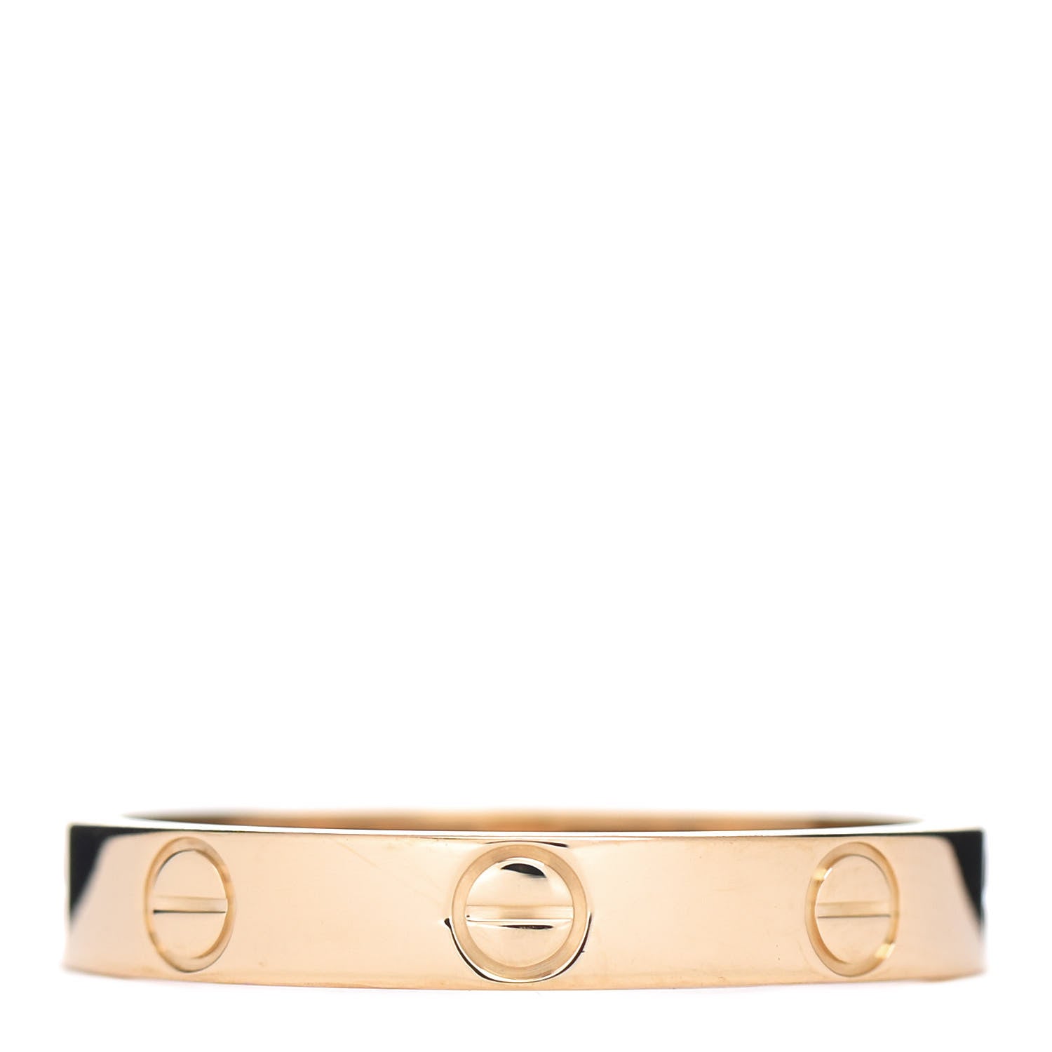 Cartier 18K Yellow Gold 3.5mm LOVE Wedding Band Ring 57 8 1 of 4