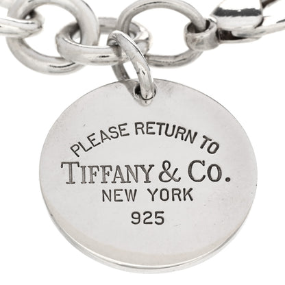 Tiffany Sterling Silver Return to Tiffany Round Tag Charm Bracelet 3 of 3