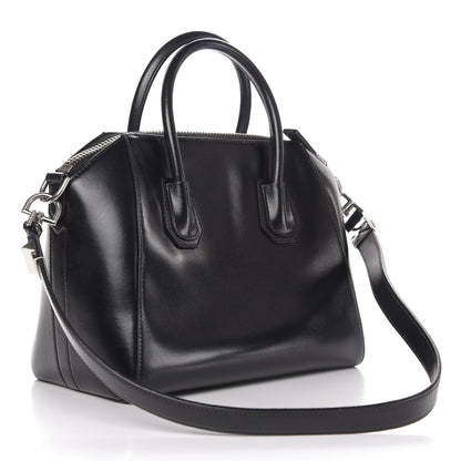 Givenchy Shiny Lord Calfskin Small Antigona Black 2 of 19