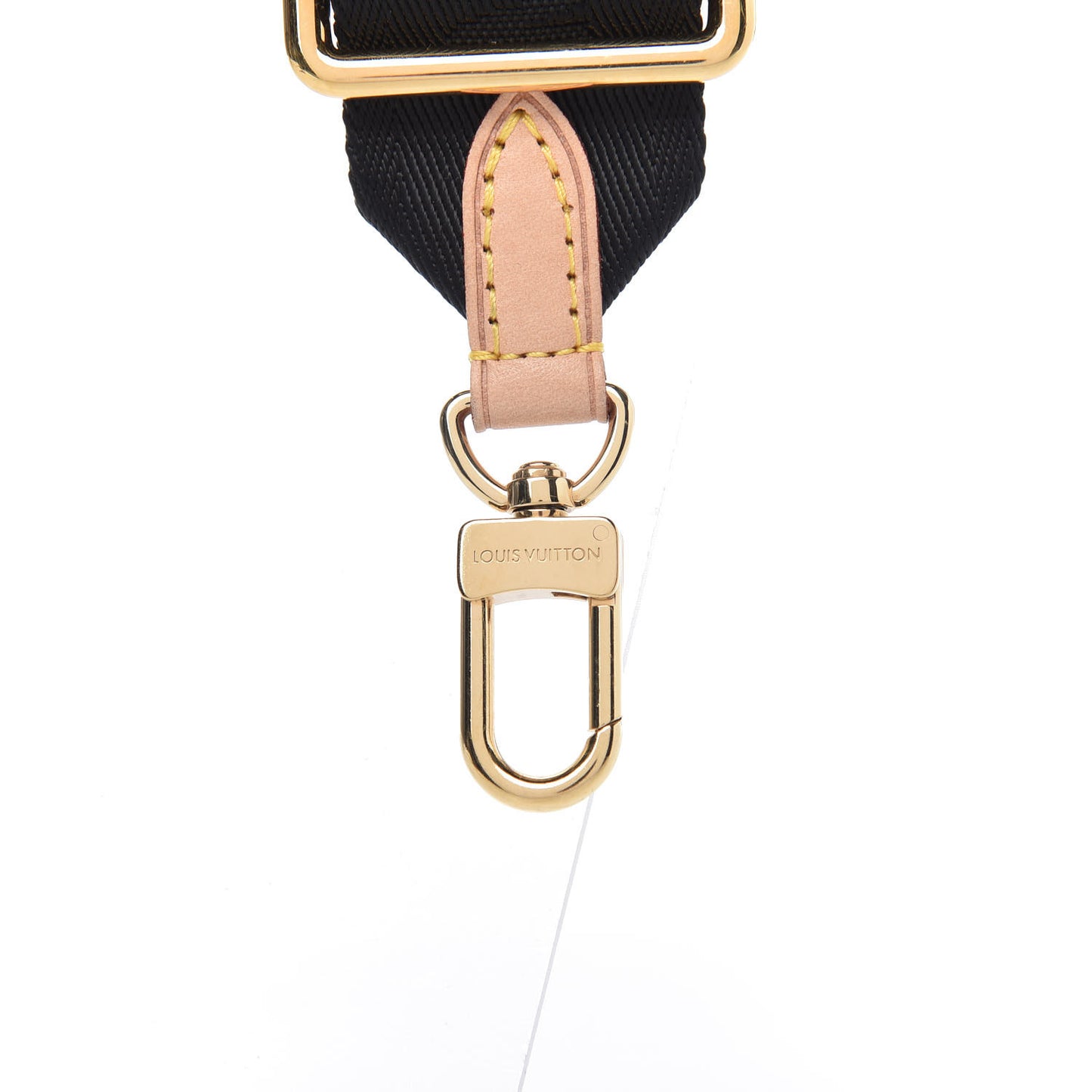 Monogram Multi Pochette Accessories Bandouliere Shoulder Strap Black