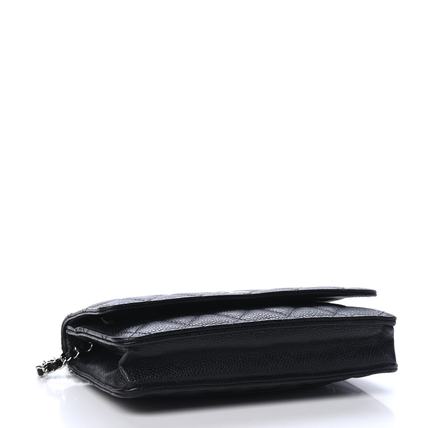 Chanel Caviar Quilted Wallet On Chain WOC Black 3 of 4