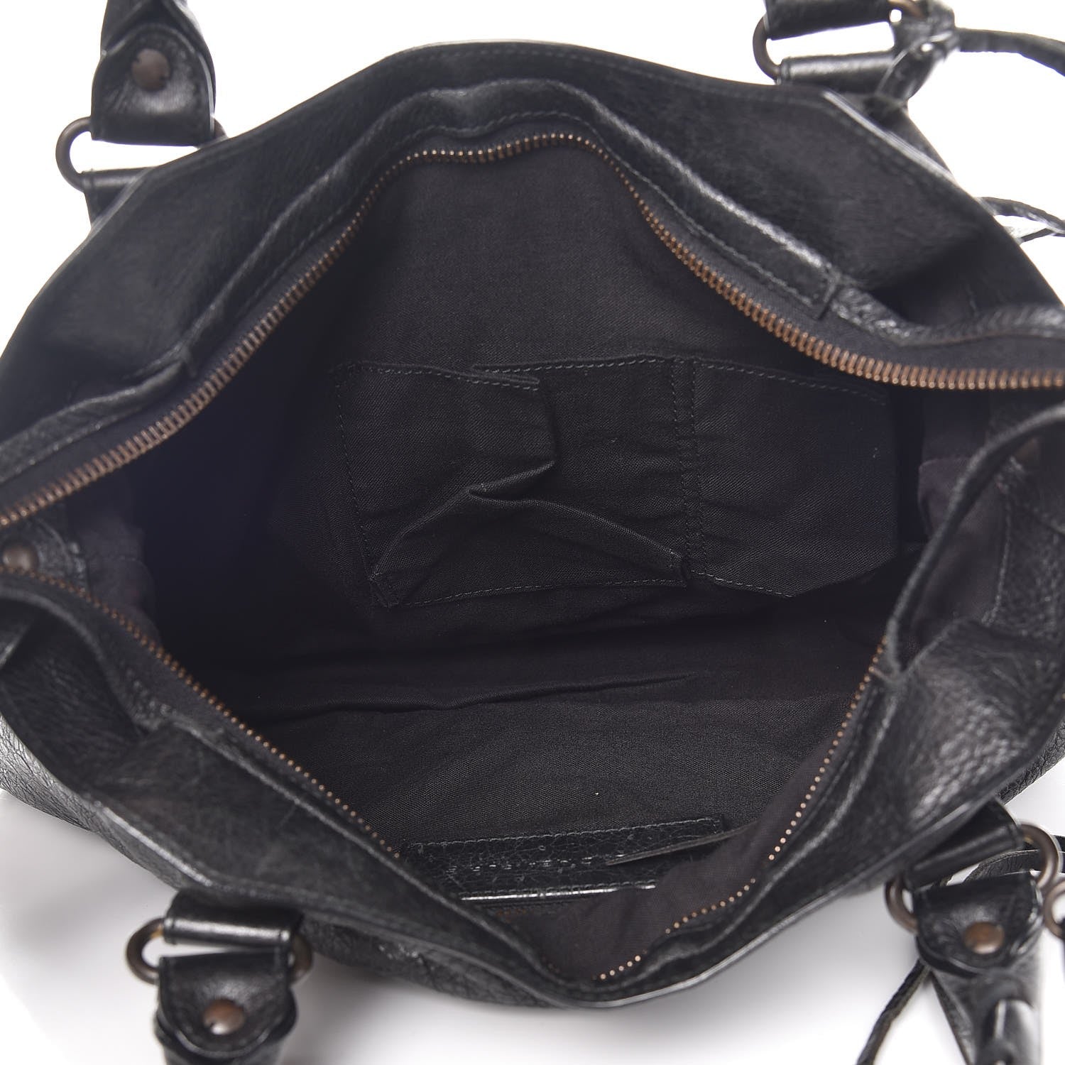 Balenciaga Agneau Classic Hardware Town Black 6 of 13