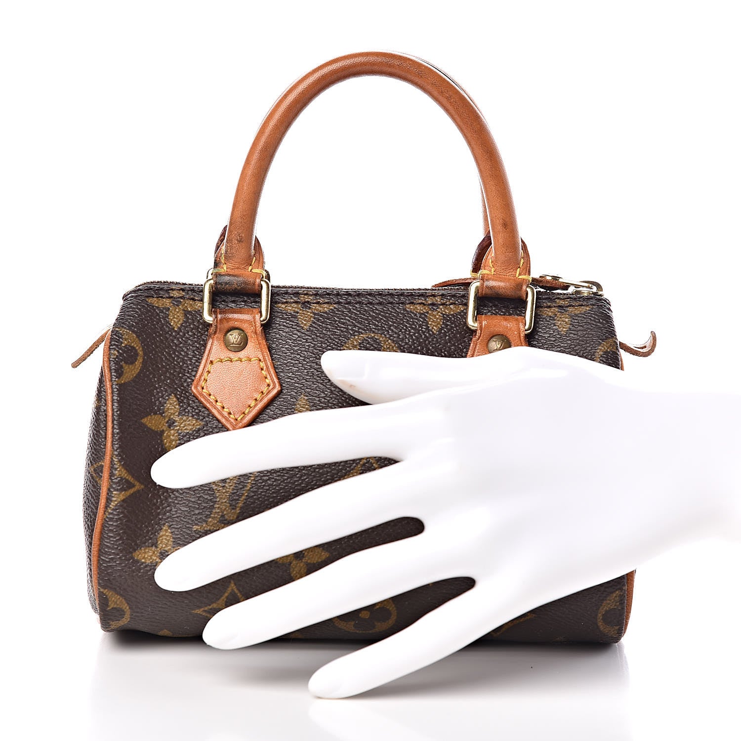 Louis Vuitton Monogram Mini Sac HL Speedy 2 of 12