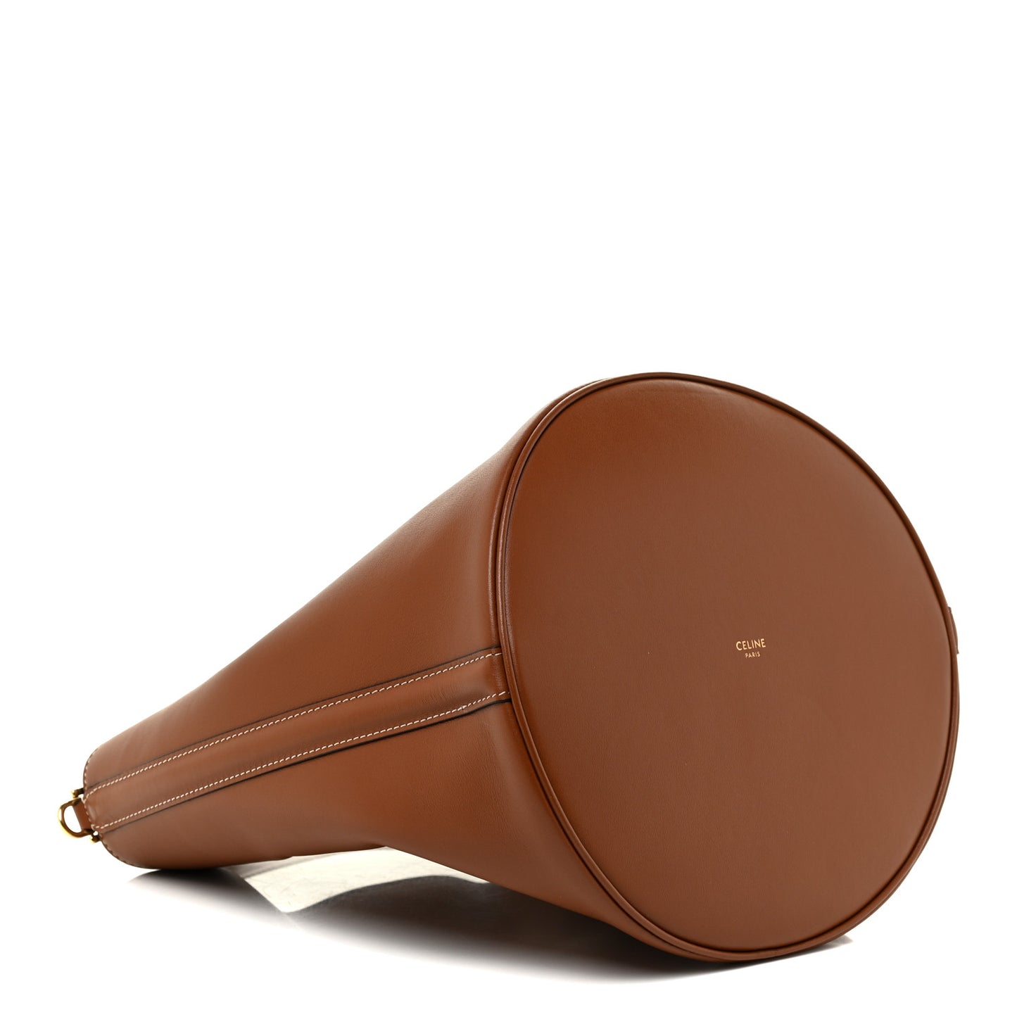 Smooth Calfskin Bucket 16 Bag Tan