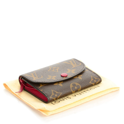 Louis Vuitton Monogram Rosalie Coin Purse Fuchsia 4 of 7
