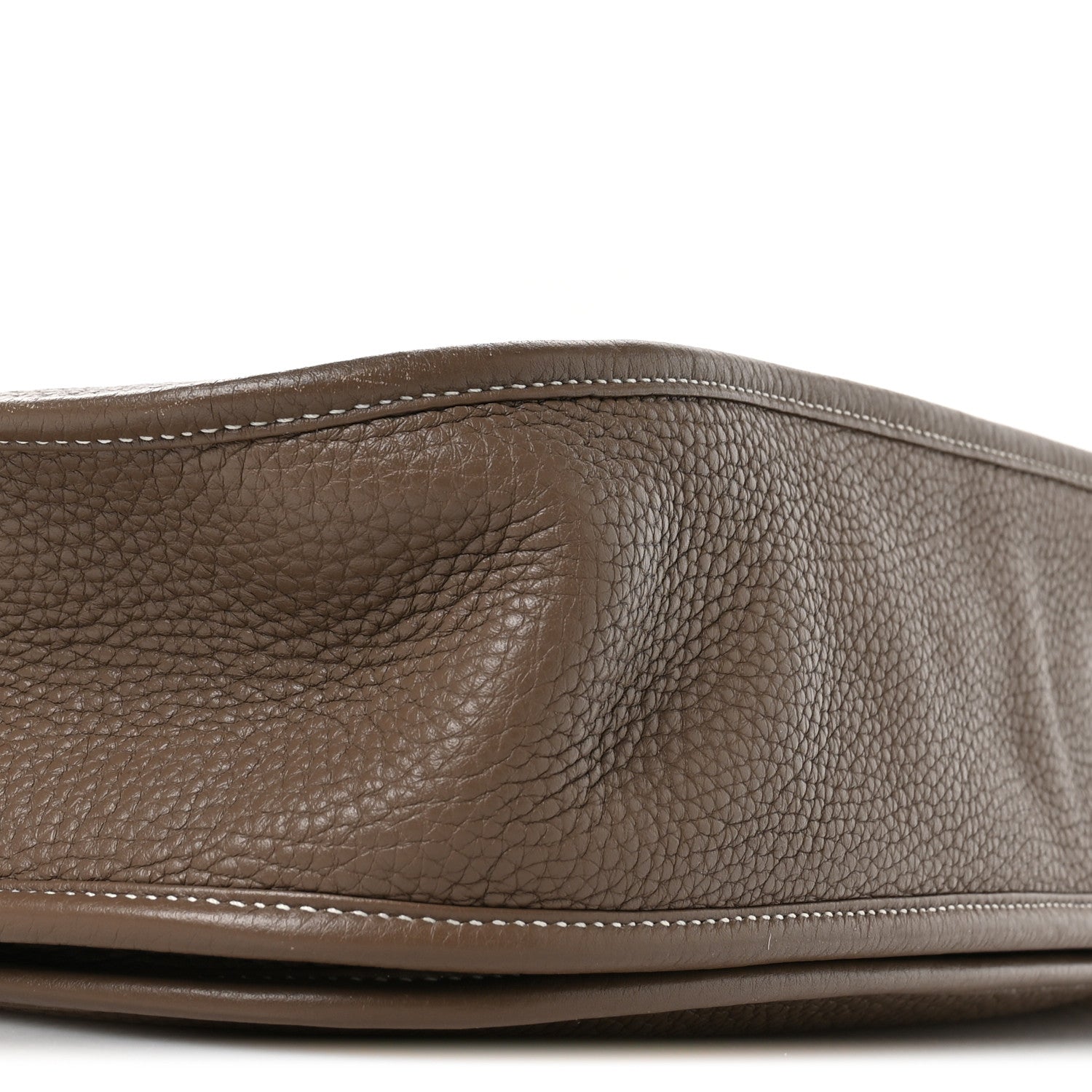 Hermes Taurillon Clemence Evelyne III GM Etoupe 9 of 11
