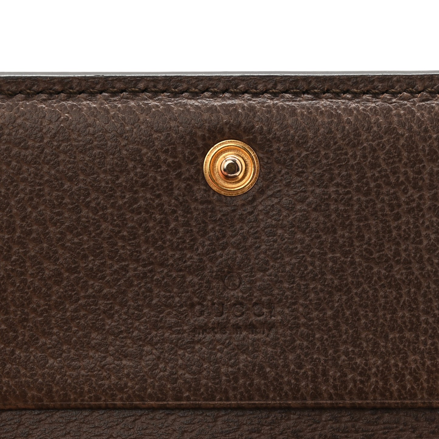 GG Supreme Monogram Web Ophidia Card Case Beige New Acero