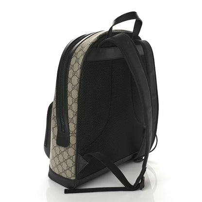 Gucci GG Supreme Monogram Medium Backpack Black 2 of 10