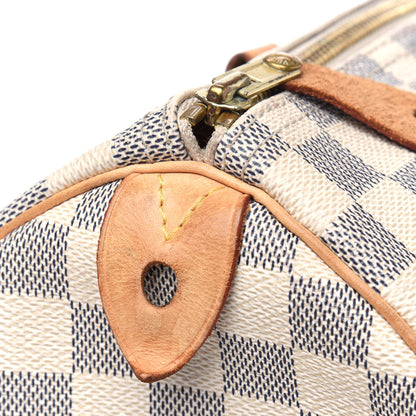 Louis Vuitton Damier Azur Speedy 30 21 of 29