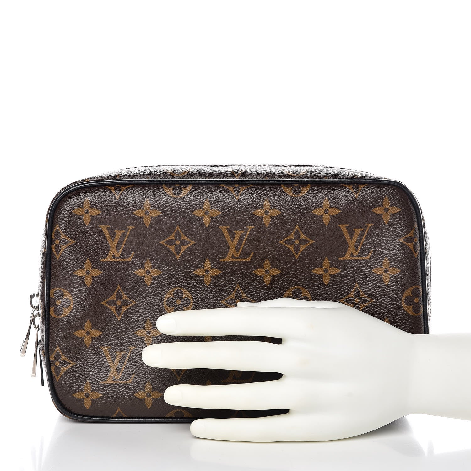 Louis Vuitton Monogram Macassar Toilet Pouch GM 2 of 8