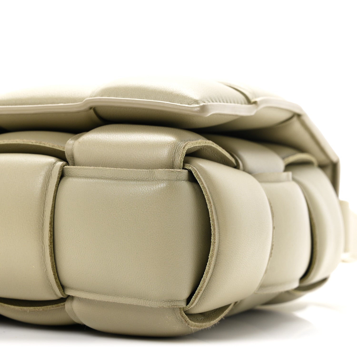 Bottega Veneta Nappa Maxi Intrecciato Padded Cassette Crossbody Bag Travertine 10 of 10