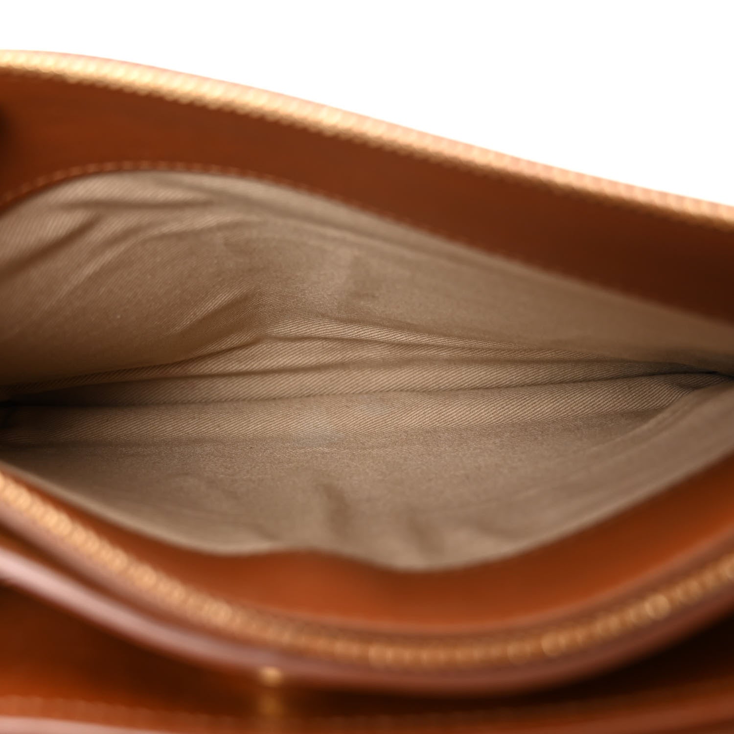 Chloe Calfskin Suede Mini Roy Bag Caramel 7 of 13