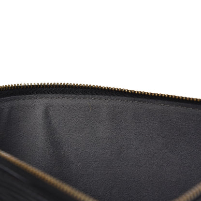 Louis Vuitton Epi Pochette Accessories 24 Black 8 of 12