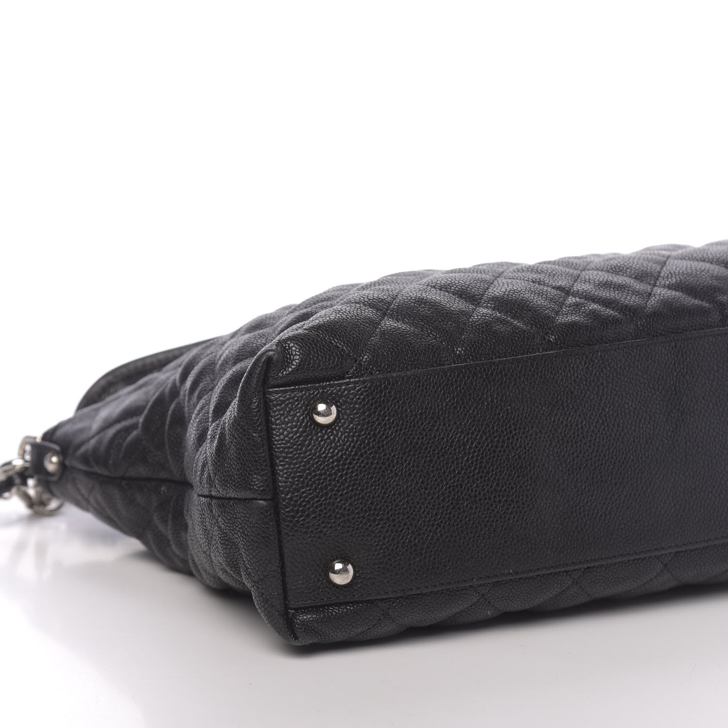 Chanel Caviar Quilted French Riviera Hobo Black 10 of 11