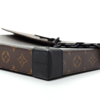 Louis Vuitton Taiga Monogram Pochette Voyage Steamer Khaki Green 7 of 9