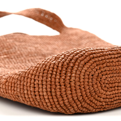 Loewe Raffia Mini Slit Tote Bag Honey Gold 8 of 9