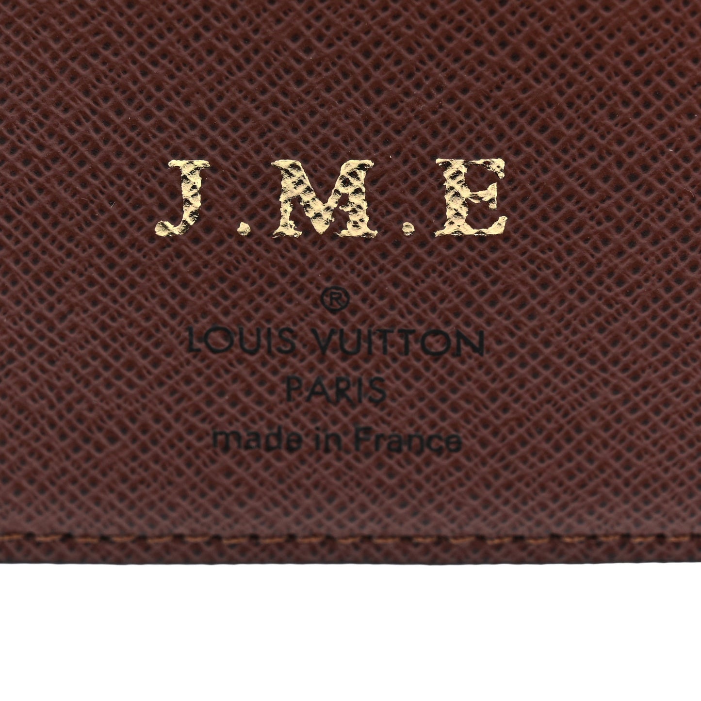 Monogram Small Ring Agenda Cover
