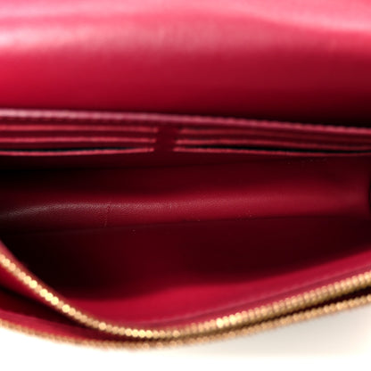 Louis Vuitton Monogram Flore Chain Wallet Fuchsia 4 of 8