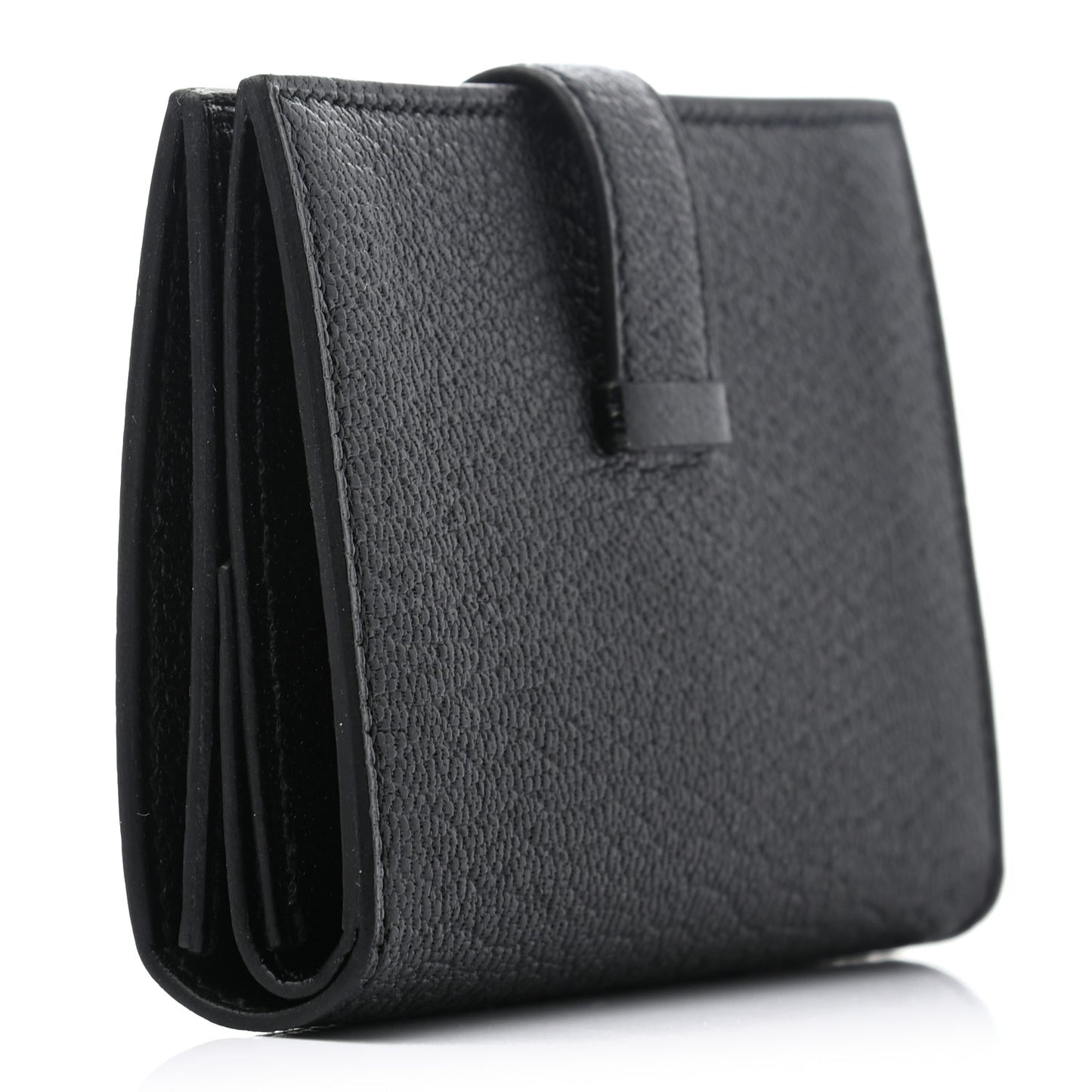 Chevre Mysore Mini Bearn Wallet Black