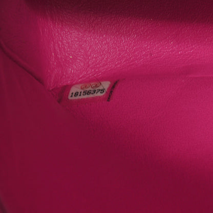 Chanel Iridescent Caviar Jumbo Double Flap Hot Pink 8 of 9