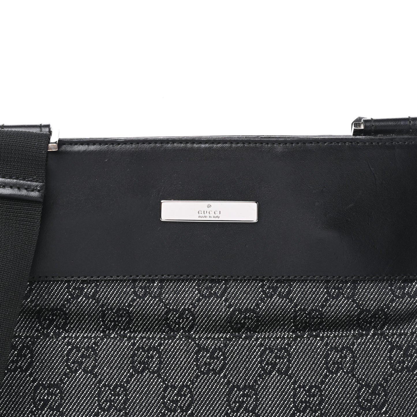 GG Monogram Web Crossbody Messenger Bag