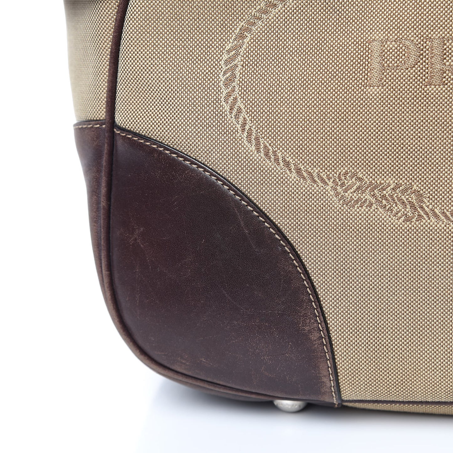 Jacquard Logo Hobo Brown