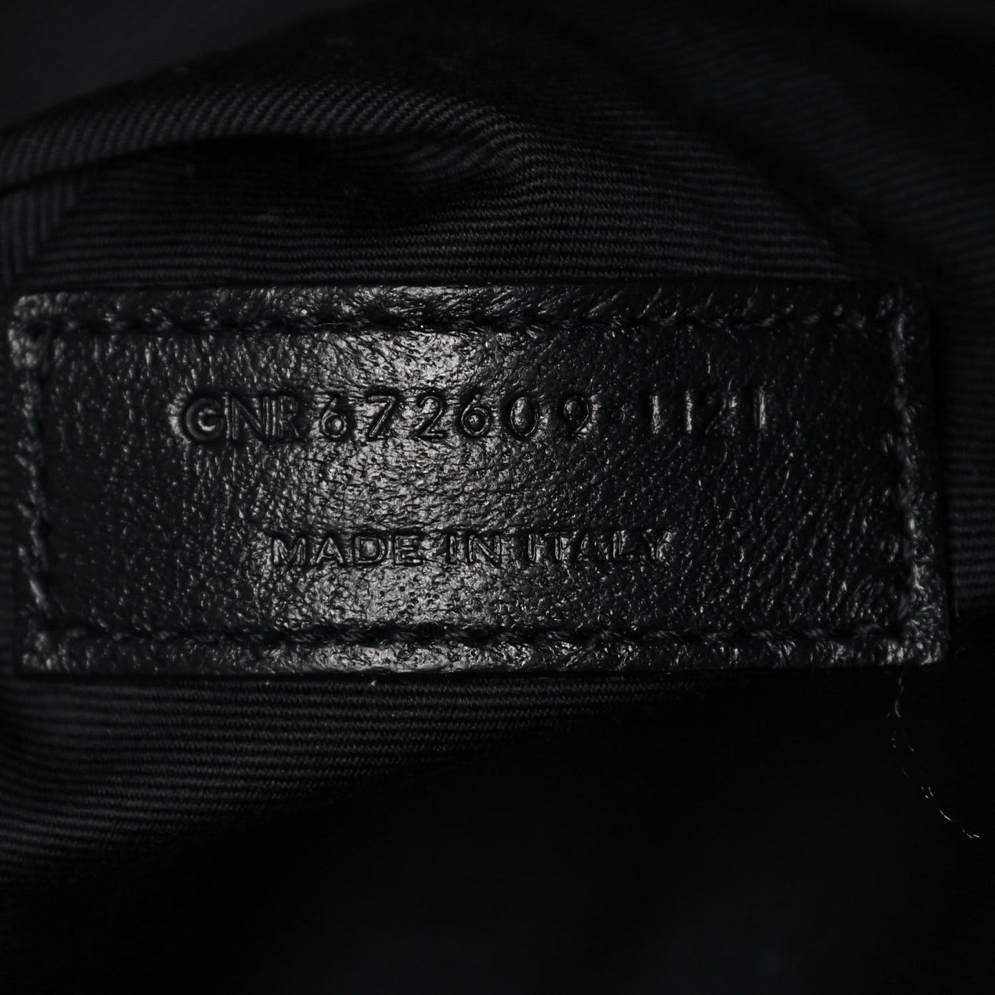 Lambskin Matelasse Monogram Joe Backpack Black