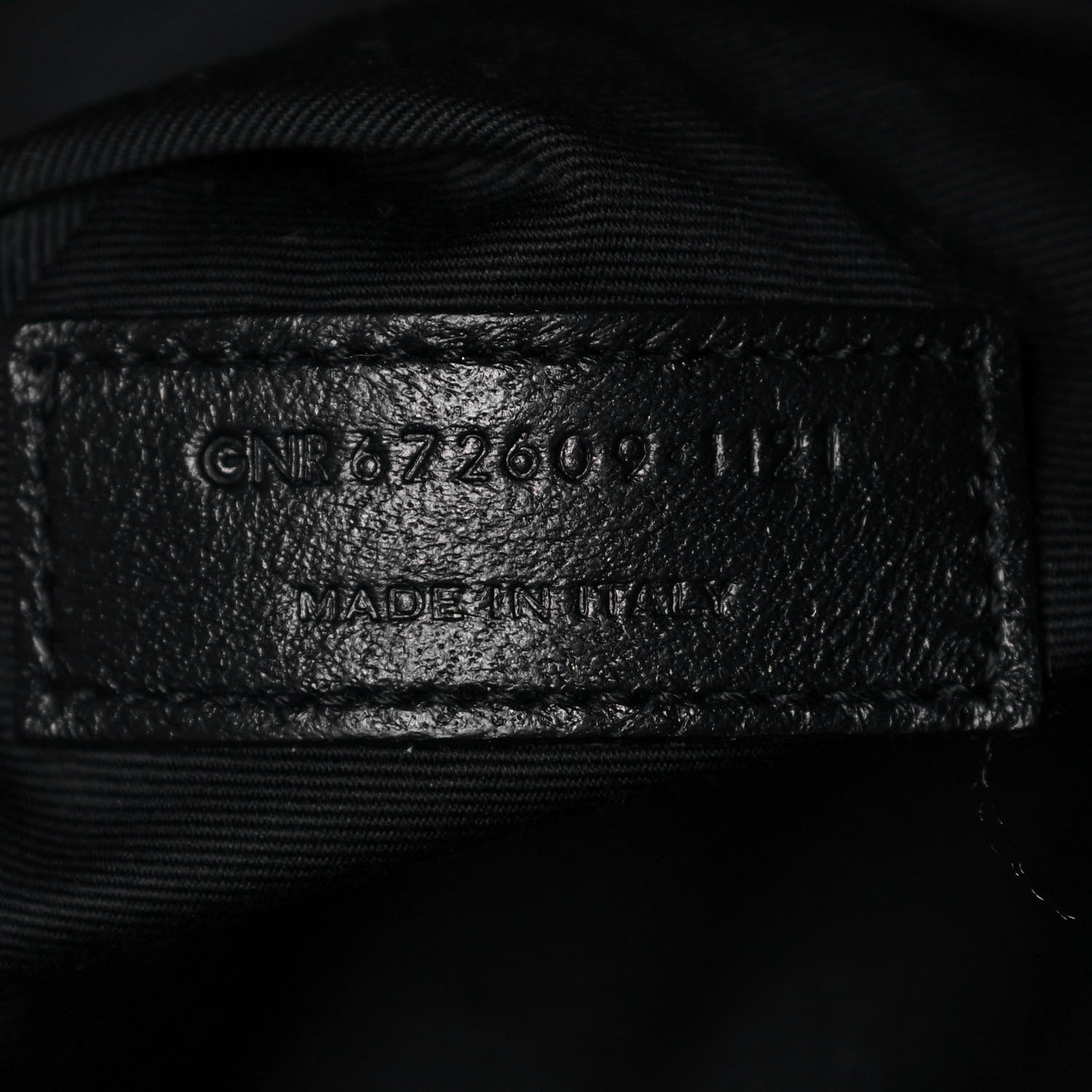 Saint Laurent Lambskin Matelasse Monogram Joe Backpack Black 6 of 12