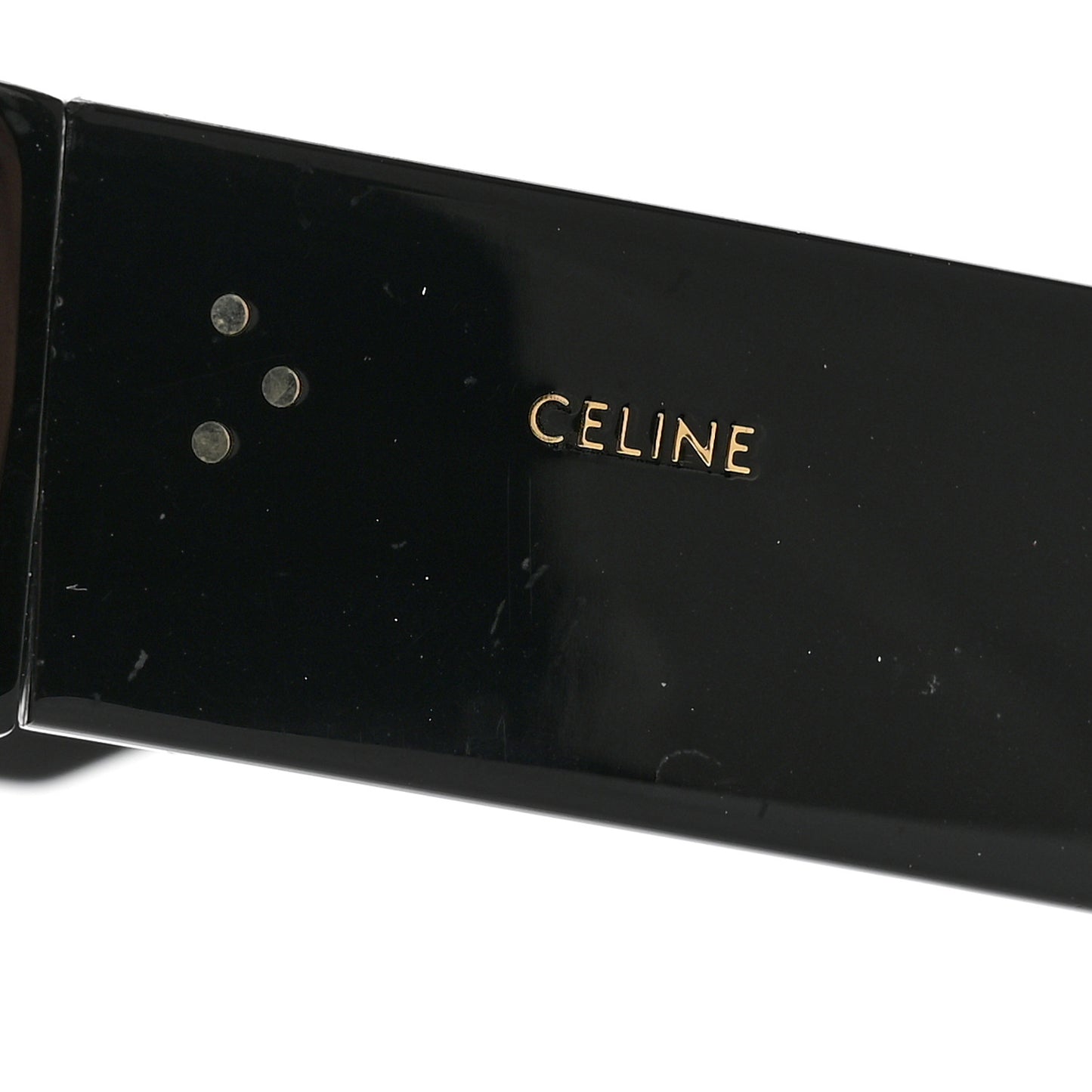Acetate Chunky Rectangle Sunglasses CL 40092I Black