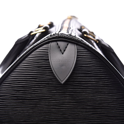 Louis Vuitton Epi Speedy 30 Black 7 of 14