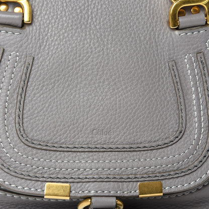 Chloe Calfskin Mini Marcie Satchel Cashmere Grey 10 of 10
