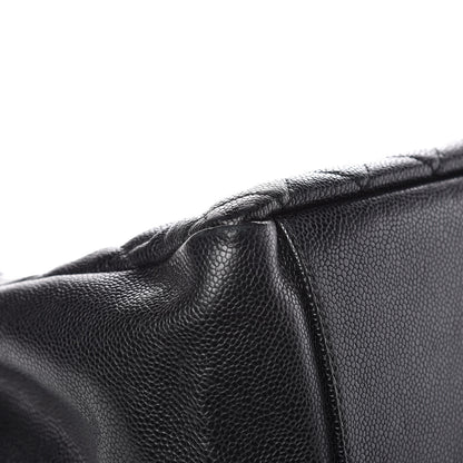Chanel Caviar Quilted Grand Shopping Tote GST Black 9 of 14
