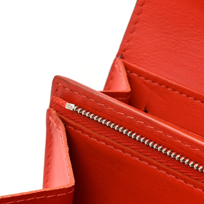 Louis Vuitton Mahina Iris Compact Wallet NM Blue Red 13 of 14