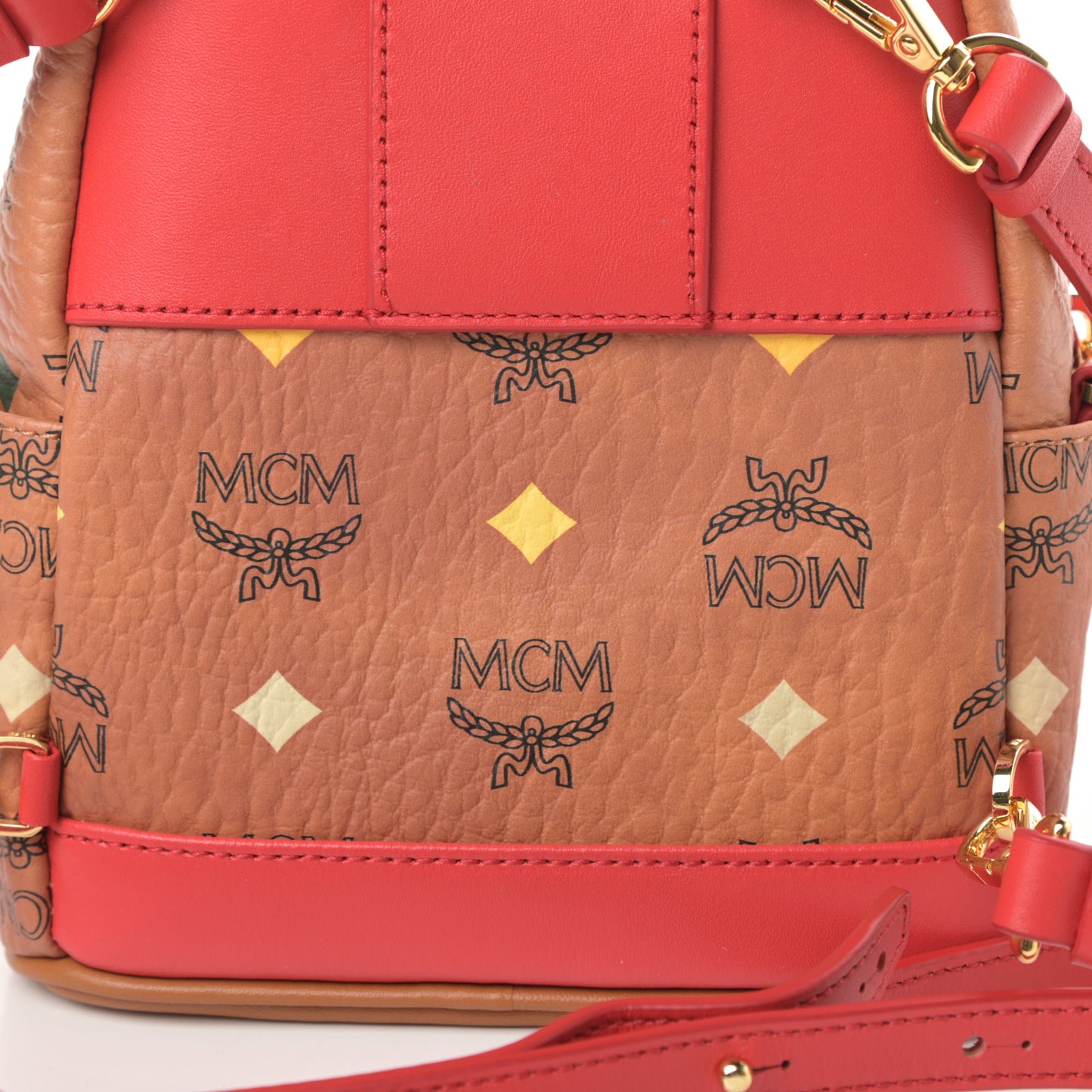 Skyoptic Visetos X-Mini Stark Bebe Boo Backpack Cognac