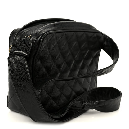 Chanel Caviar Quilted Camera Case Black 3 of 12