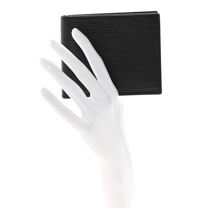 Louis Vuitton Epi Marco Wallet Black 2 of 6