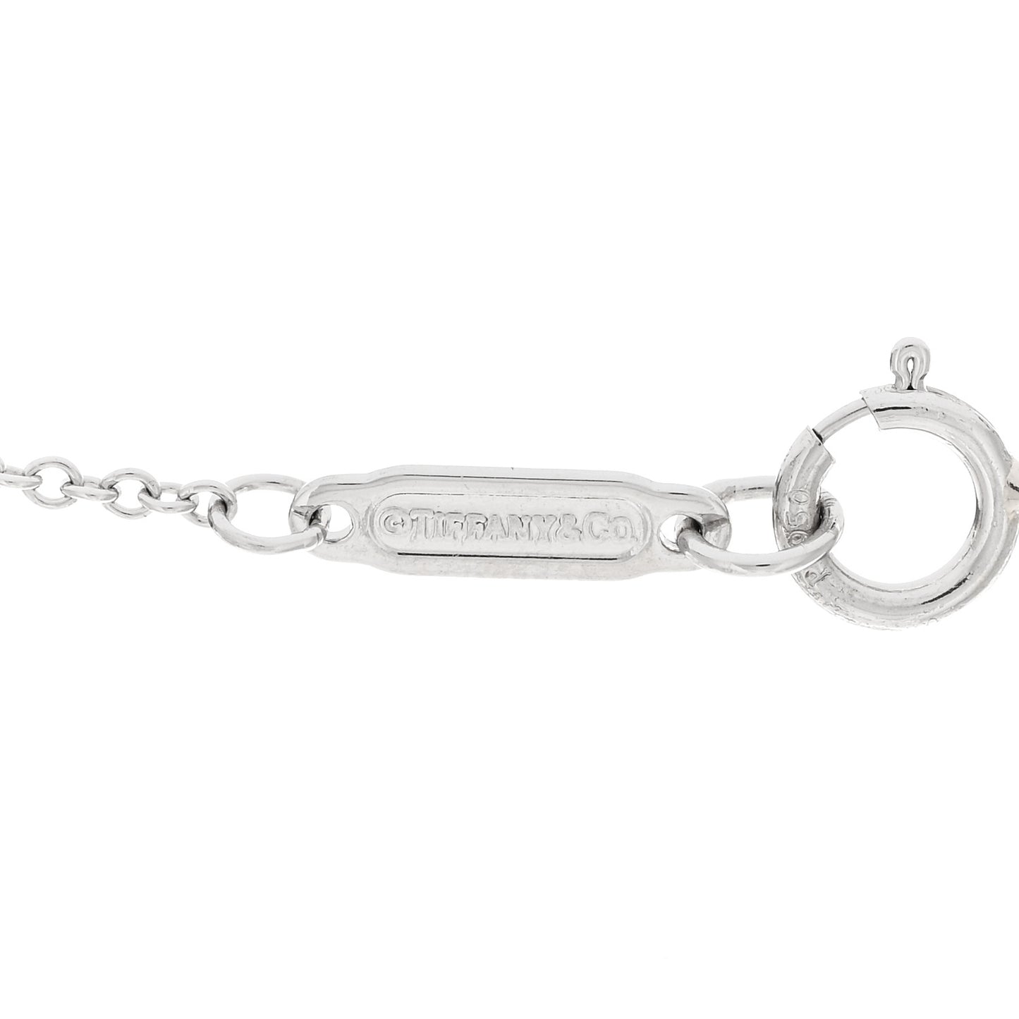 Platinum Diamond Infinity Pendant Necklace