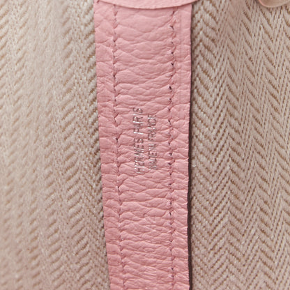 Hermes Vache Country Garden Party TPM 30 Rose Sakura 8 of 8