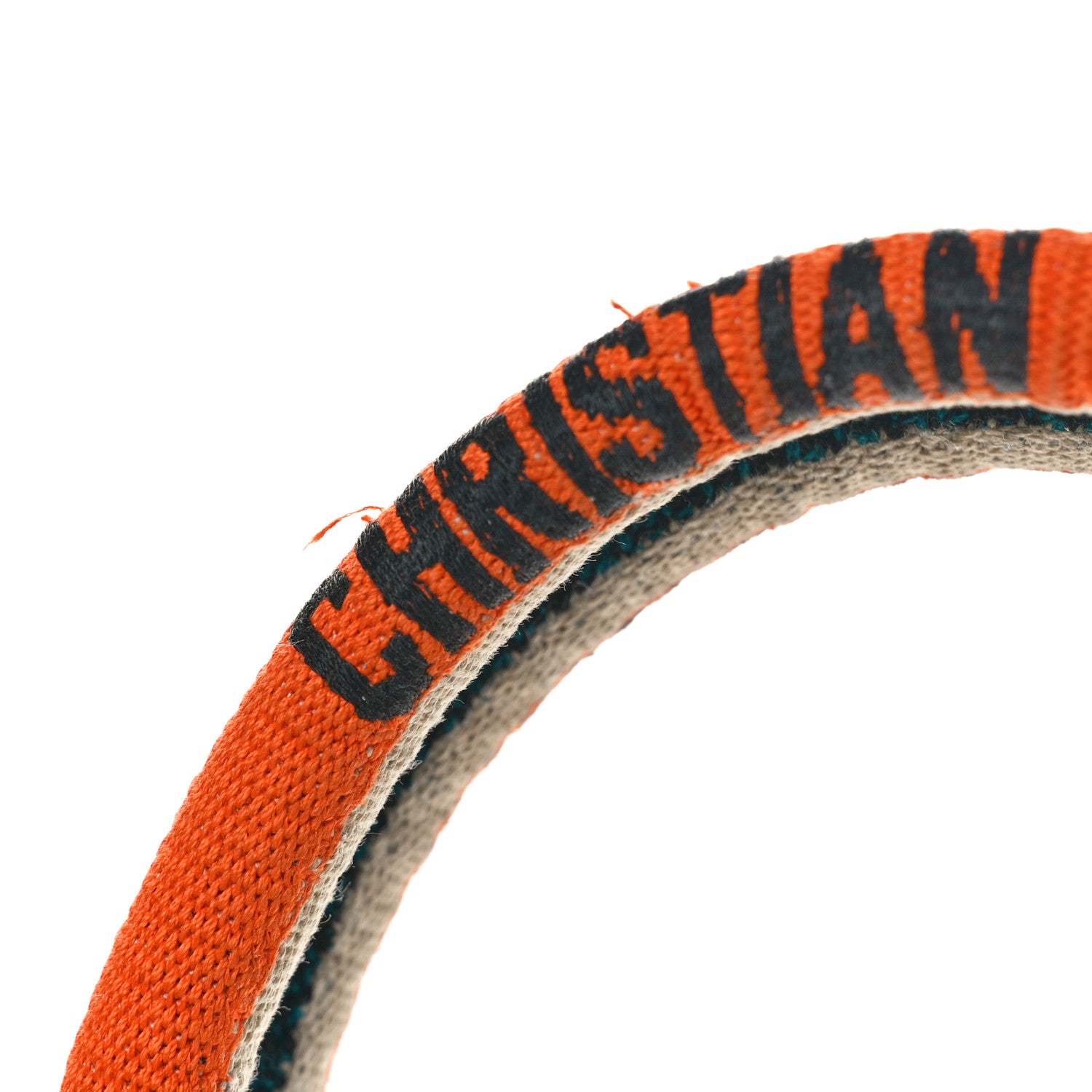 Christian dior ネオン　オレンジ　クッション Christian dior ネオン オレンジ クッション Christian dior ネオン