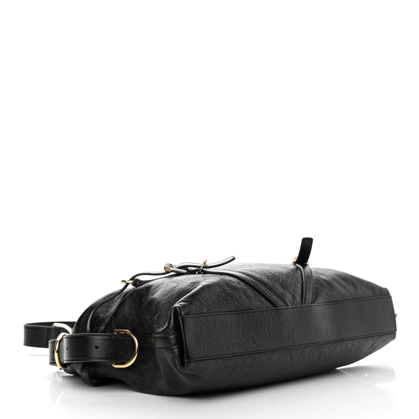 Calfskin Medium Voyou Bag Black