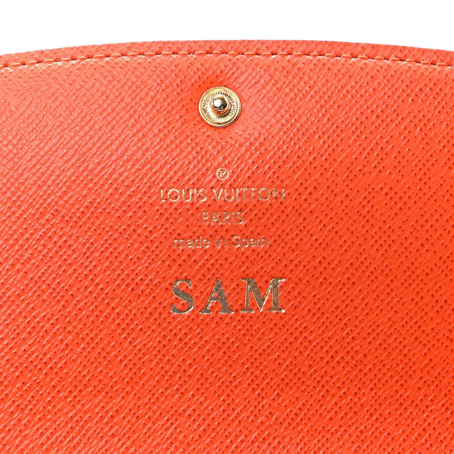 Monogram Emilie Wallet Piment