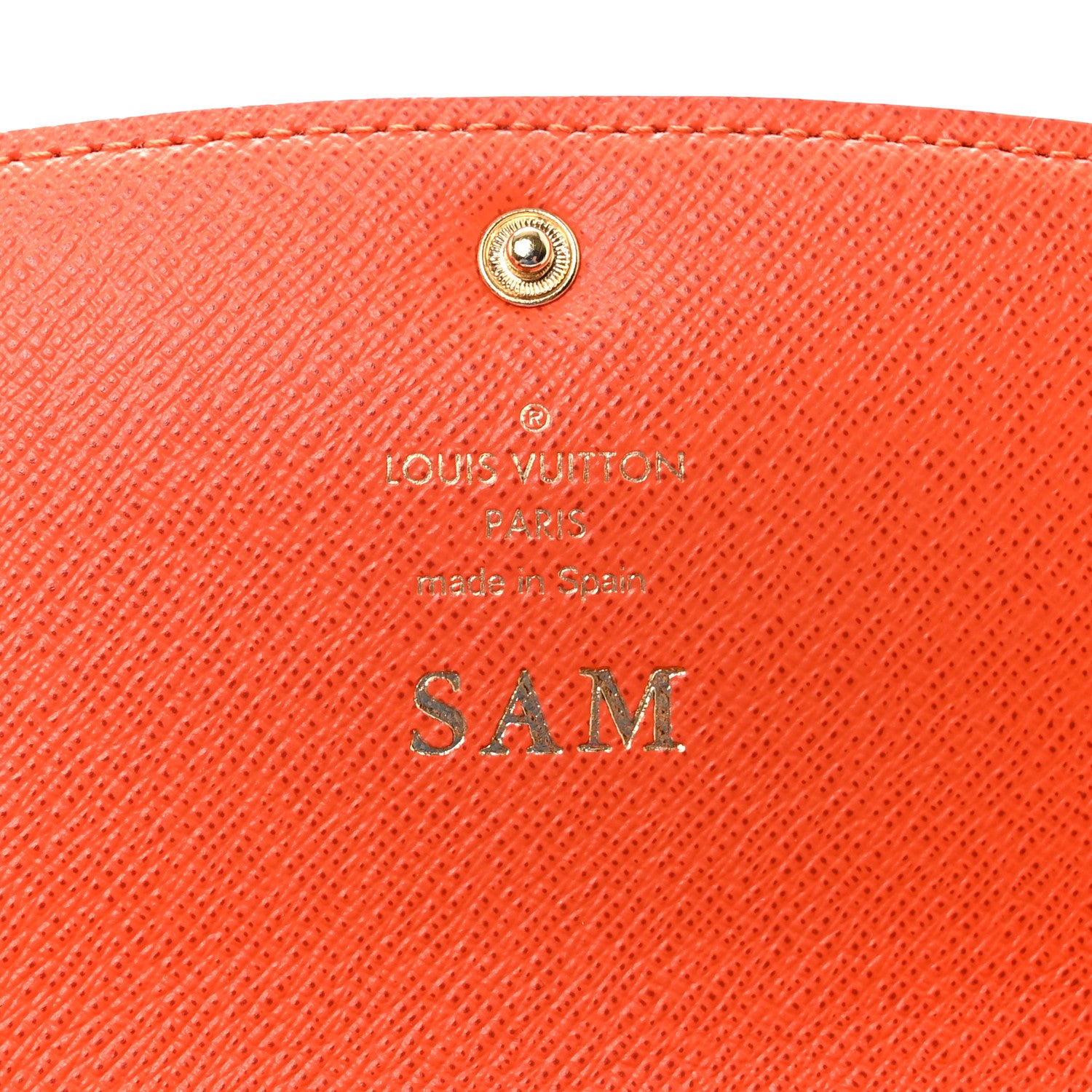 Louis Vuitton Monogram Emilie Wallet Piment 6 of 6