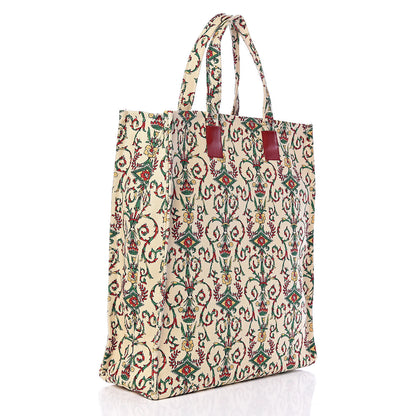Gucci Canvas Garden Store Floral Vertical Tote Multicolor 3 of 12