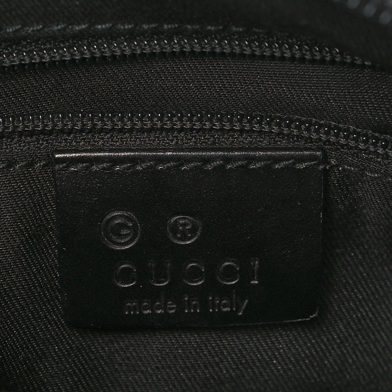 Gucci Nylon Monogram Tote Black 5 of 8