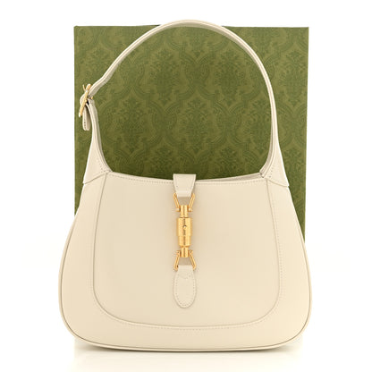 Gucci Boarded Dyana Lux Calfskin Small Jackie 1961 Hobo Mystic White 15 of 15